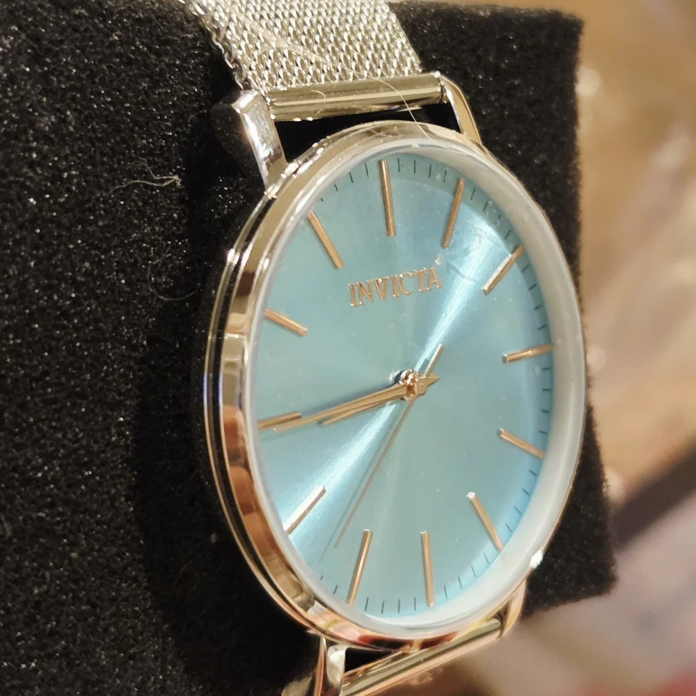 INVICTA Angel Quartz Tiffany Blue Dial Watch